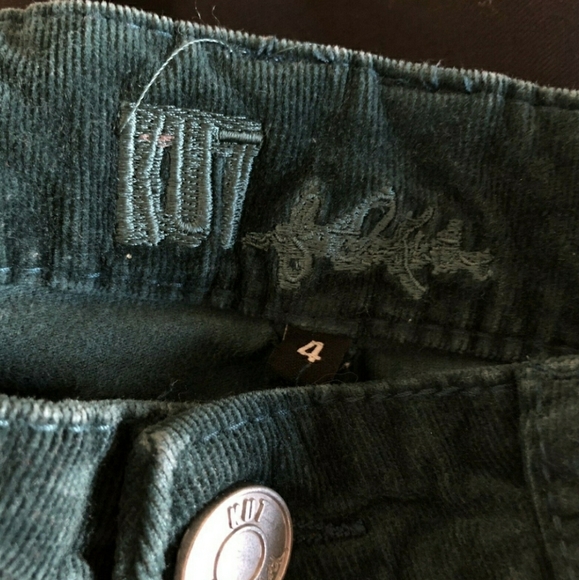 Kut From the Kloth Womens Corduroy Skinny Pants 4 - Picture 3 of 3